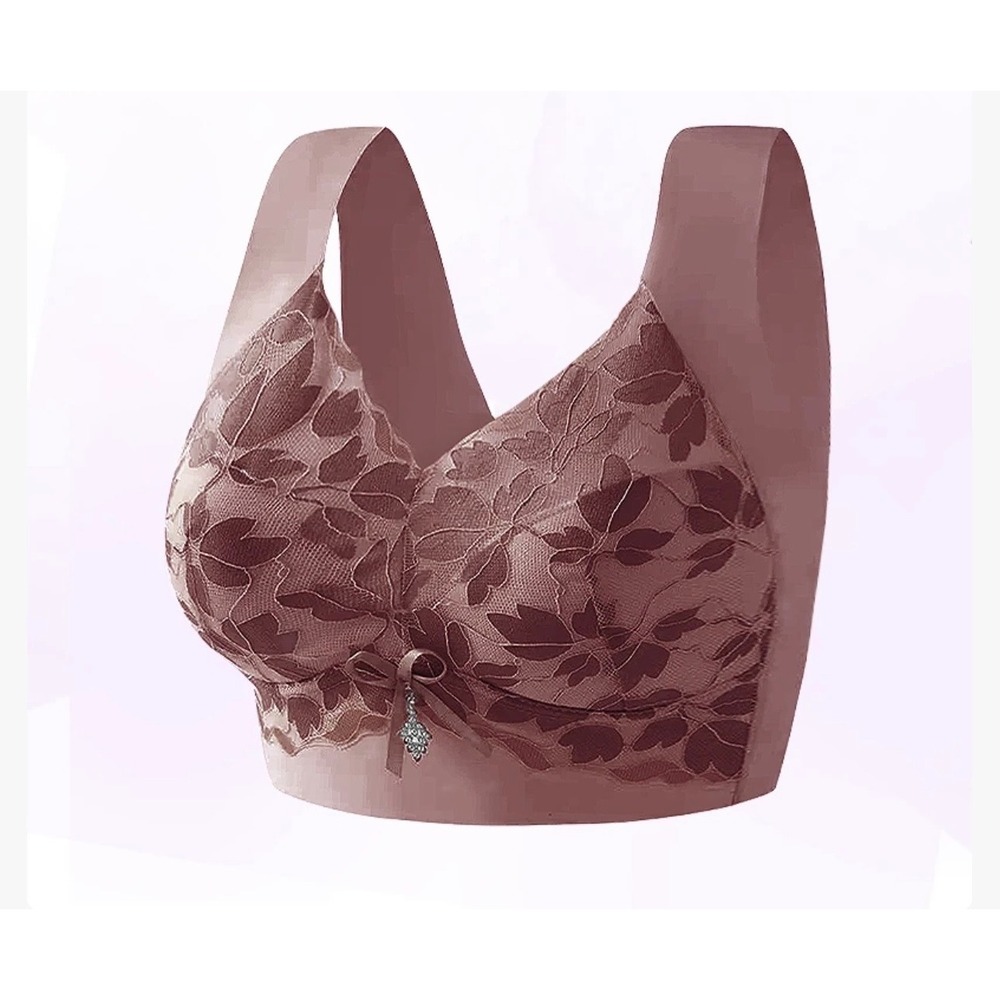Lot of 4 Senobra Comfy Lift & Flex Wireless Bra Lacey 3X 40-42 C-D - Picture 8 of 14